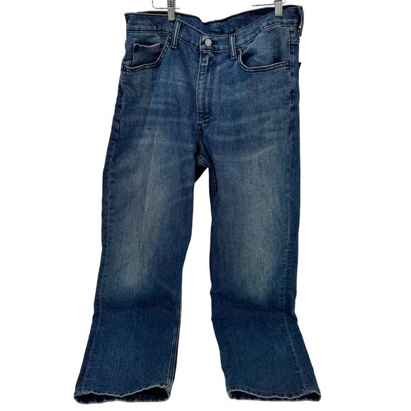 Levi's 550 Jeans Mens 34x34 (35x33 ACTUAL) Blue Relaxed Fit Straight Leg Denim - Picture 2 of 9